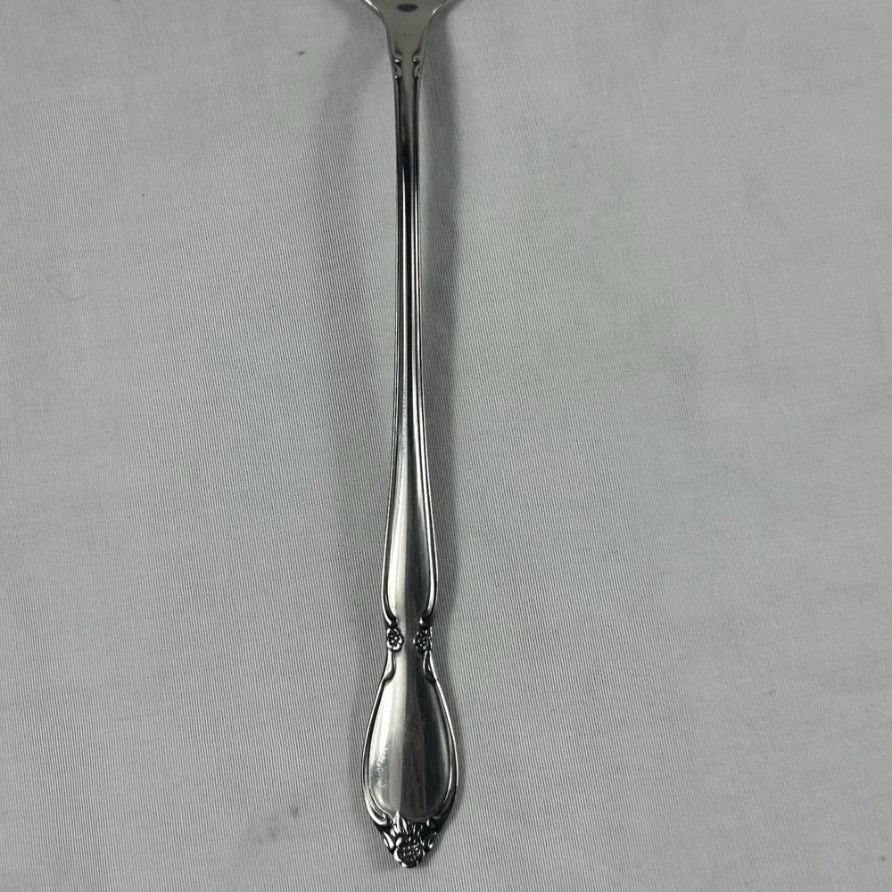 6 Oneida Community CHATELAINE stainless ICED TEA SPOONS‎ Betty Crocker
